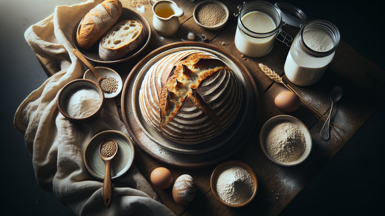 Perfect Homemade Sourdough Bread with Starter Recipe