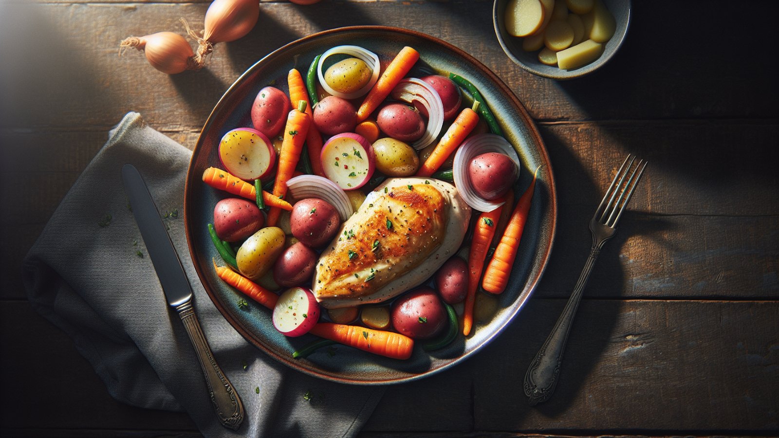 Easy Crock Pot Chicken Breast with Vegetables