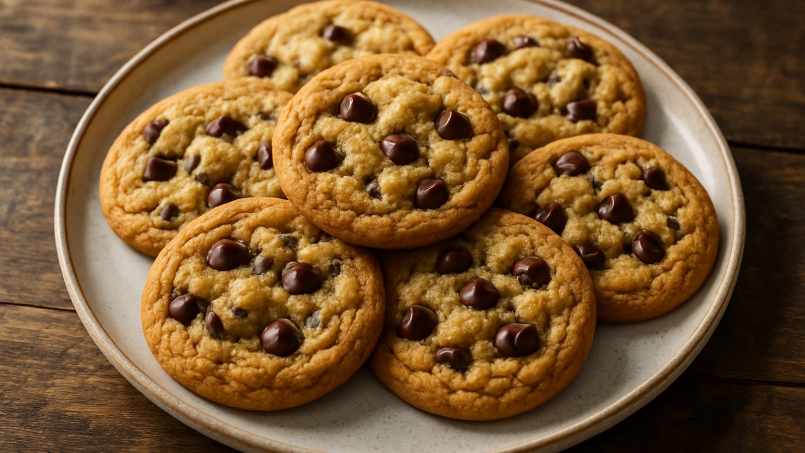 Perfect Chewy Chocolate Chip Cookies